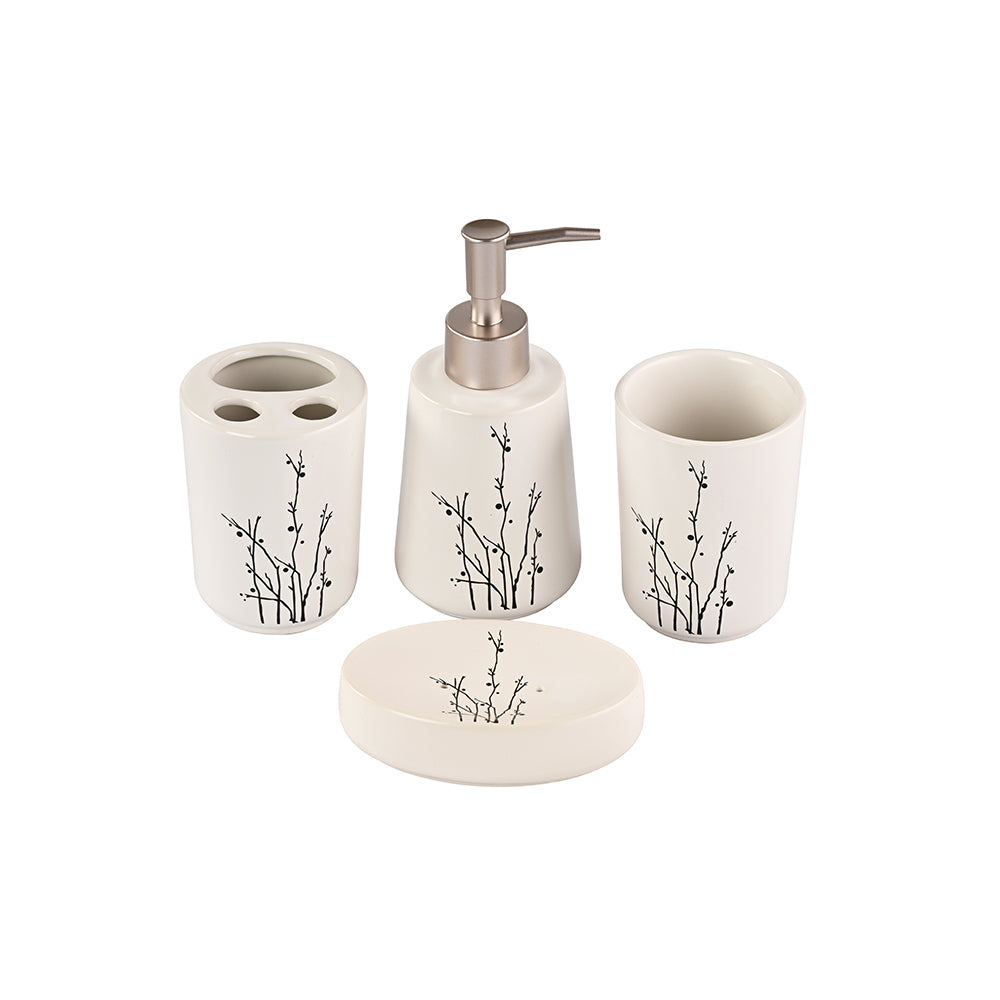 Sprig Bathroom Set Of 4