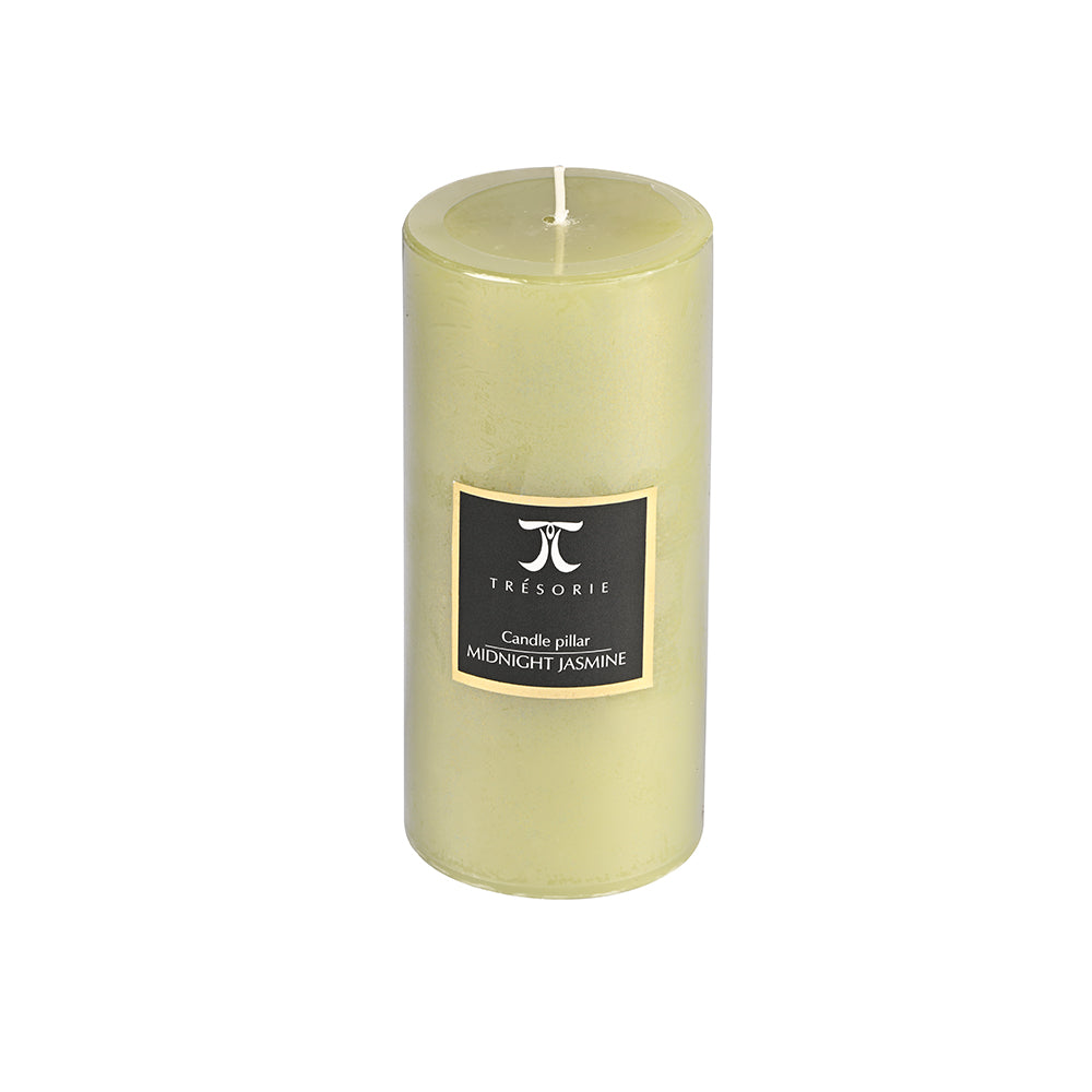 Midnight Jasmine Pillar Candle Large