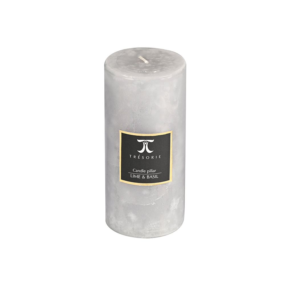 Lime & Basil Pillar Candle Large