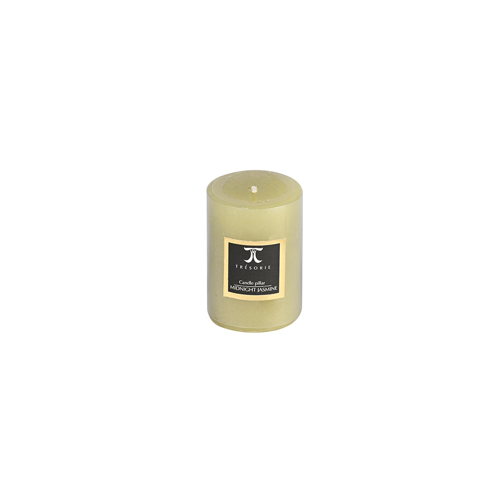 Midnight Jasmine Pillar Candle Small