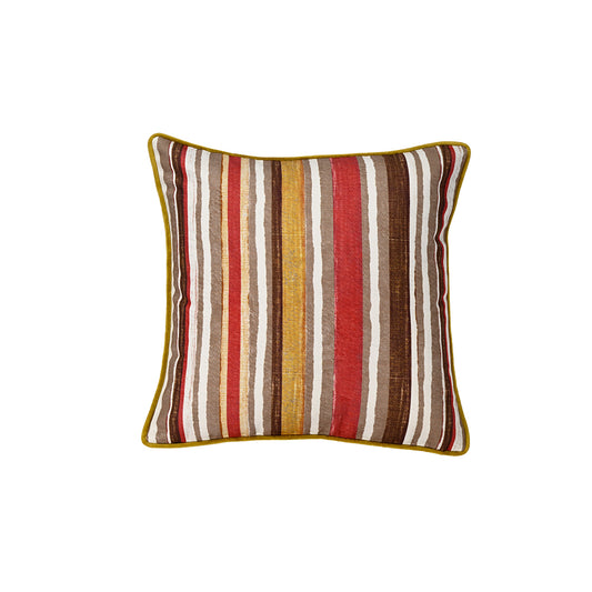 Grace Stripe -25 Rust Cushion Cover