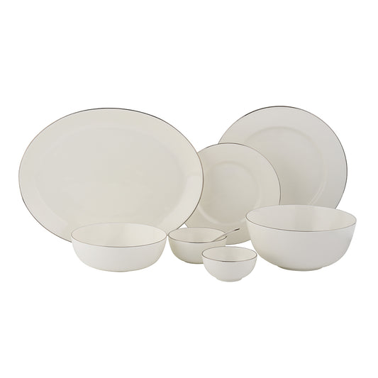 D'Platine Dinner Set 40 Pcs