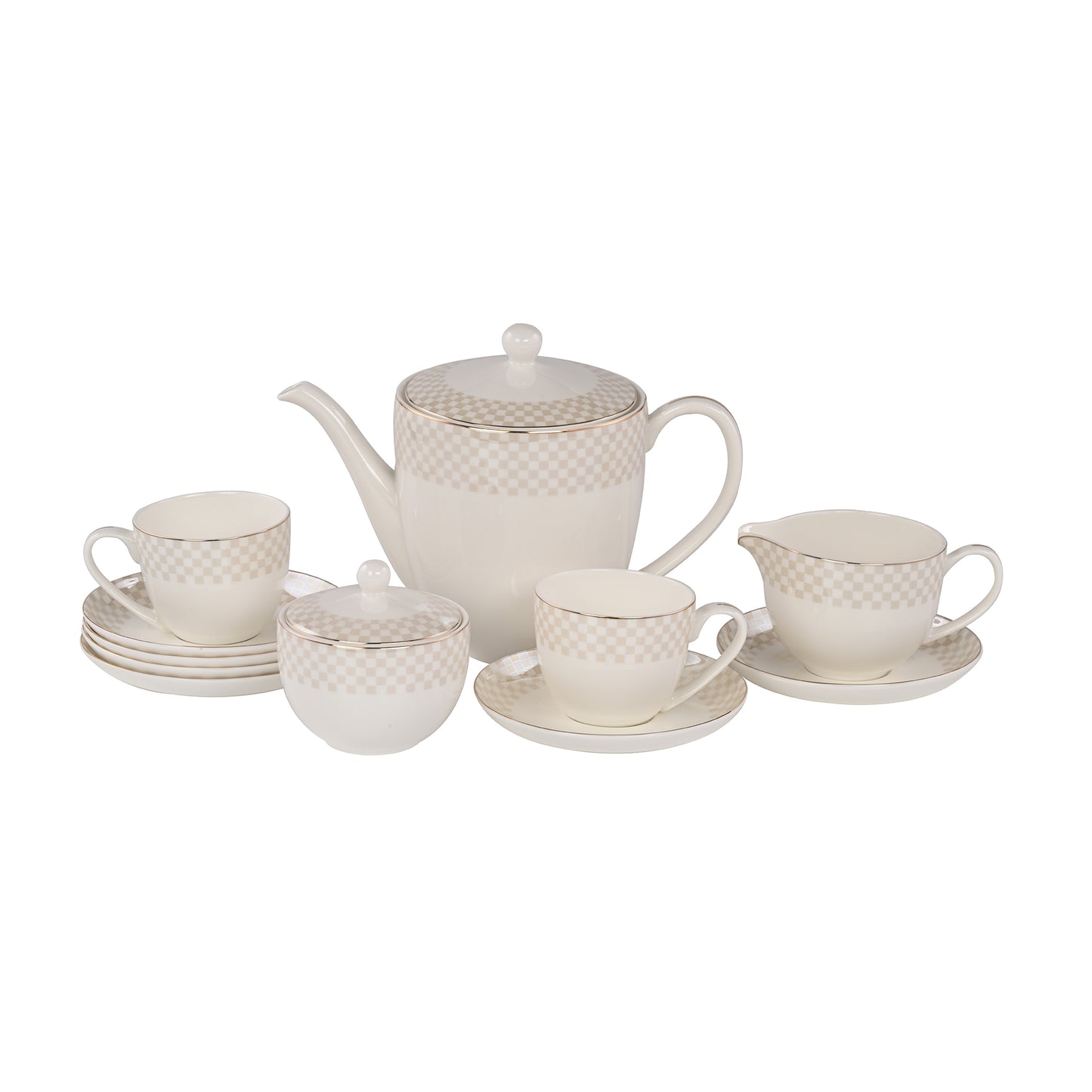 Tea Set of 17 Pcs WG-8082