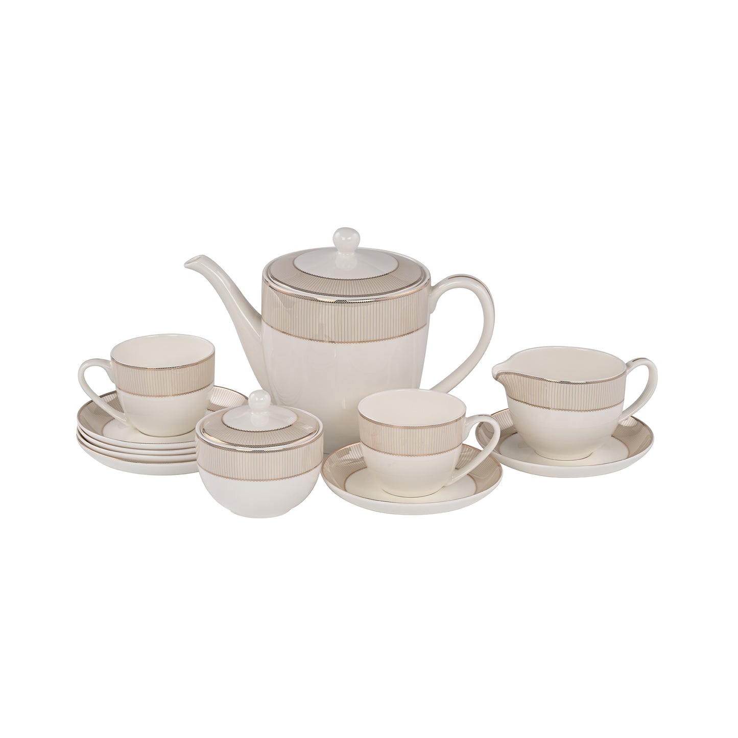 Tea Set of 17 Pcs WG-8082