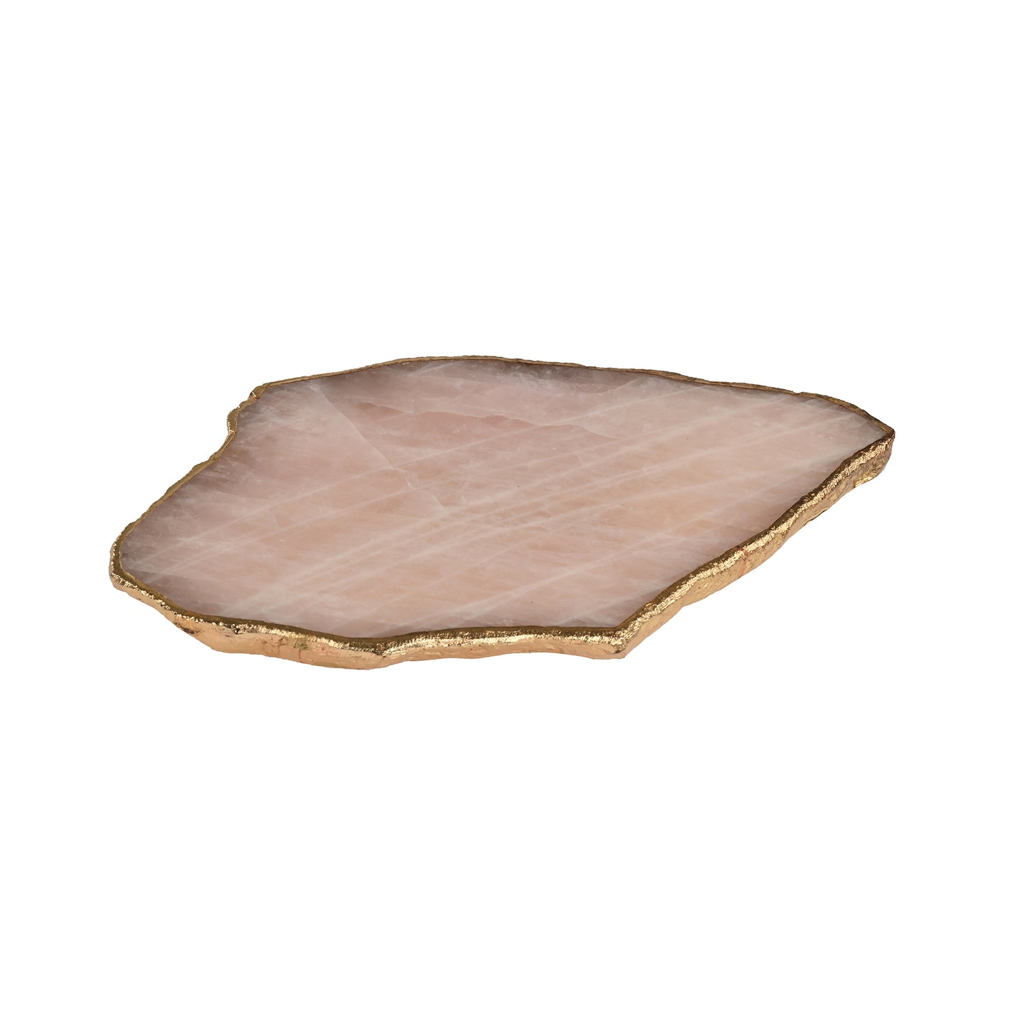 Rose Quartz Semi Precious Platter