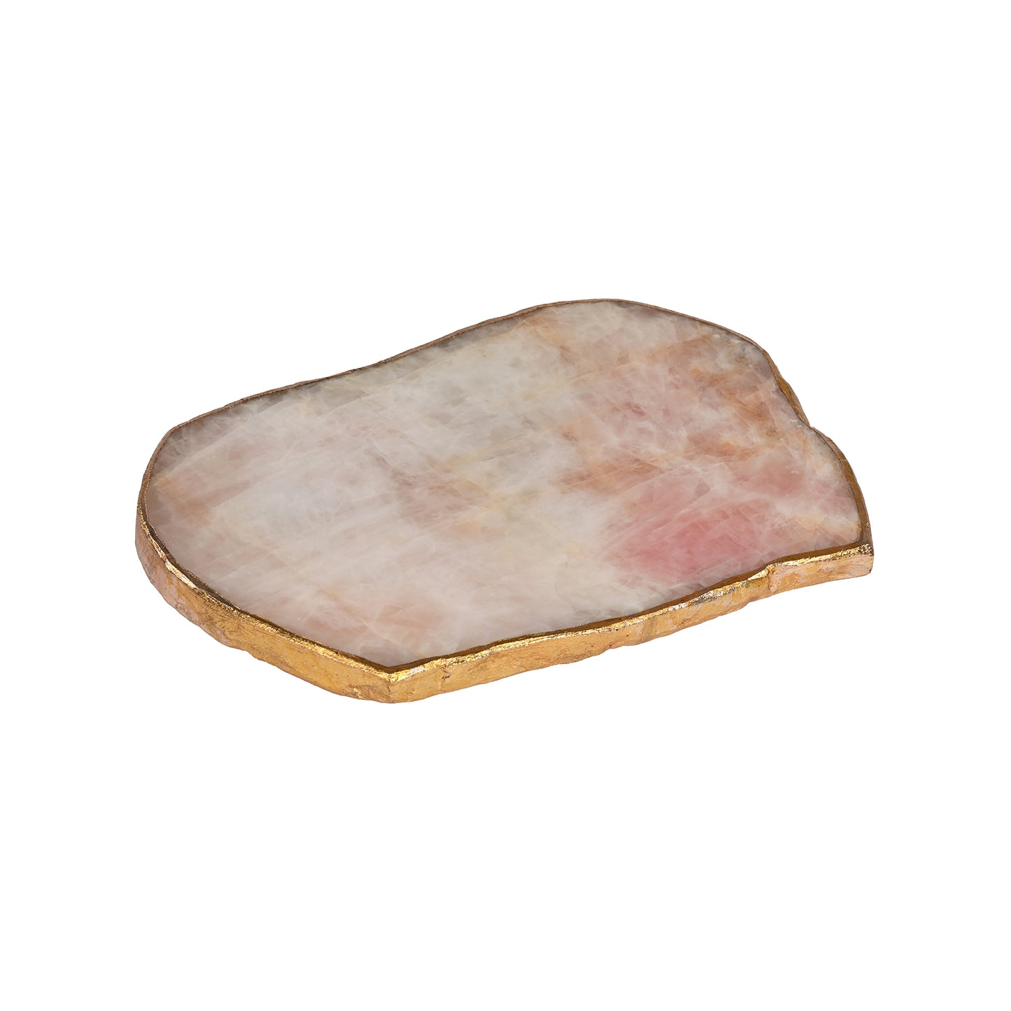 Rose Quartz  Semi Precious Platter