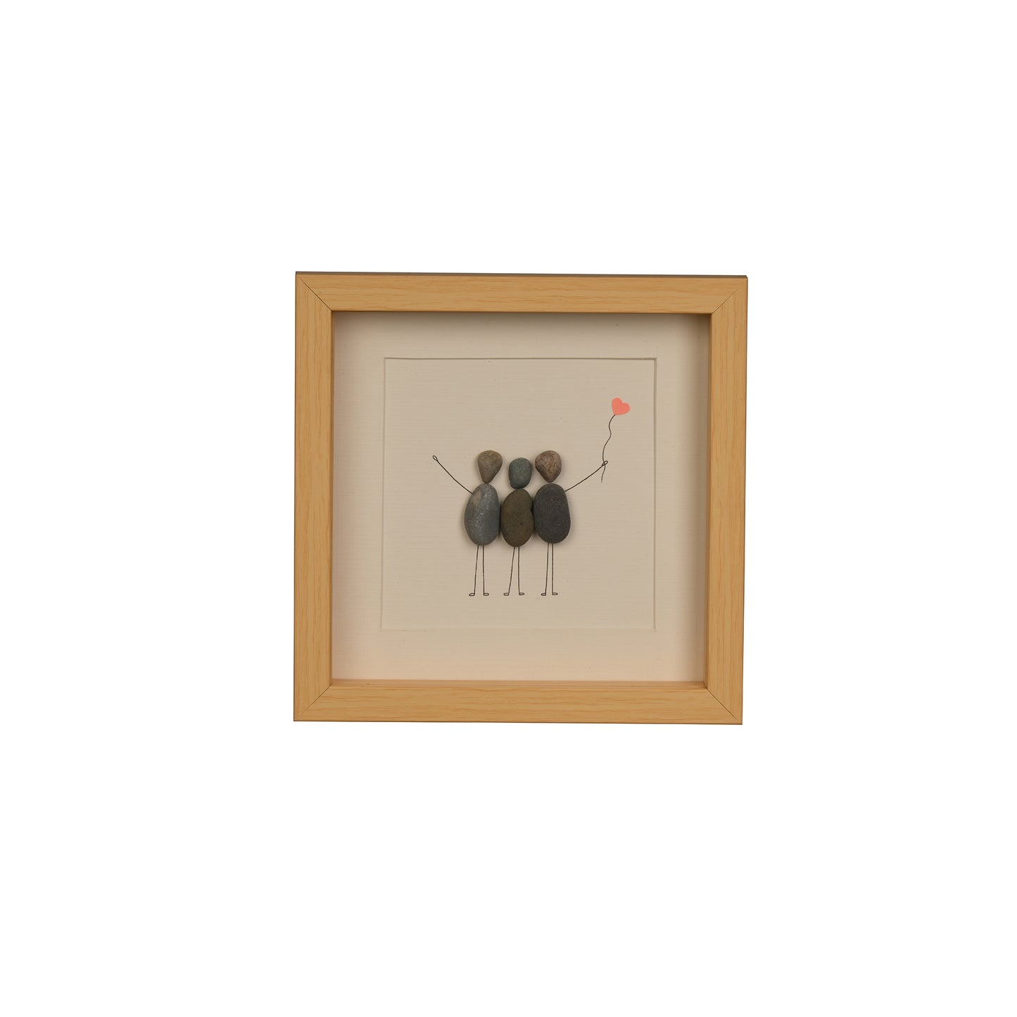 Side By Side Always Pebble Art-Aarti Lakhotia