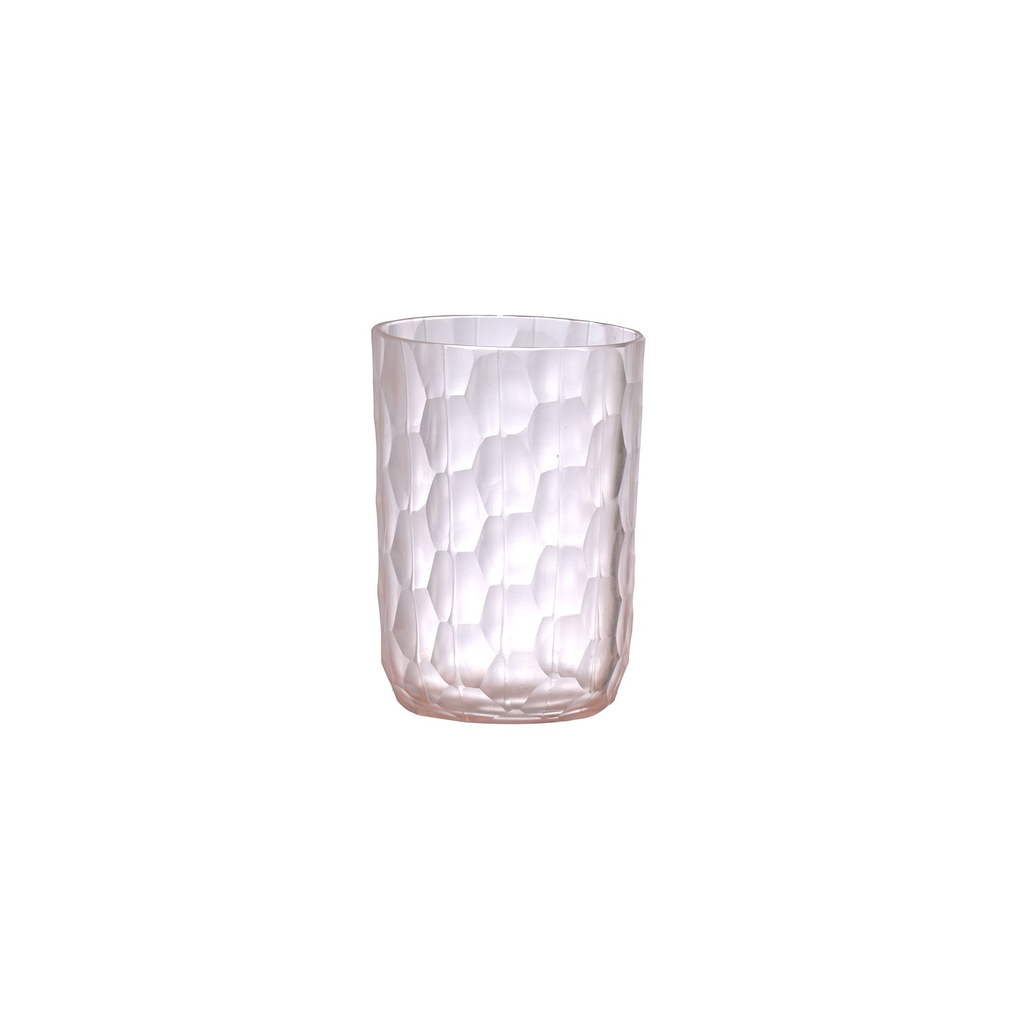 Peach Gripe Votive Holder