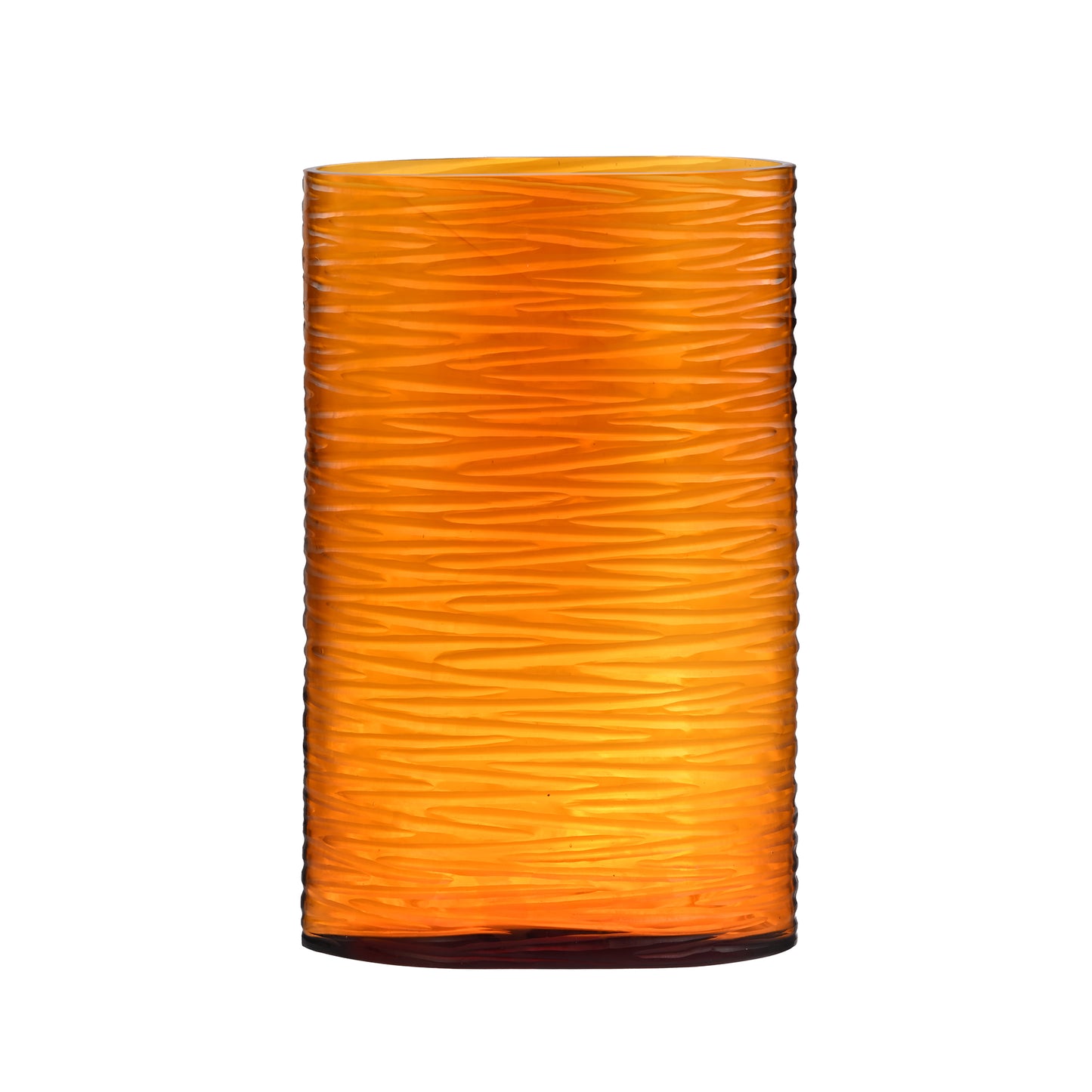 Gold Clay Cut Vase