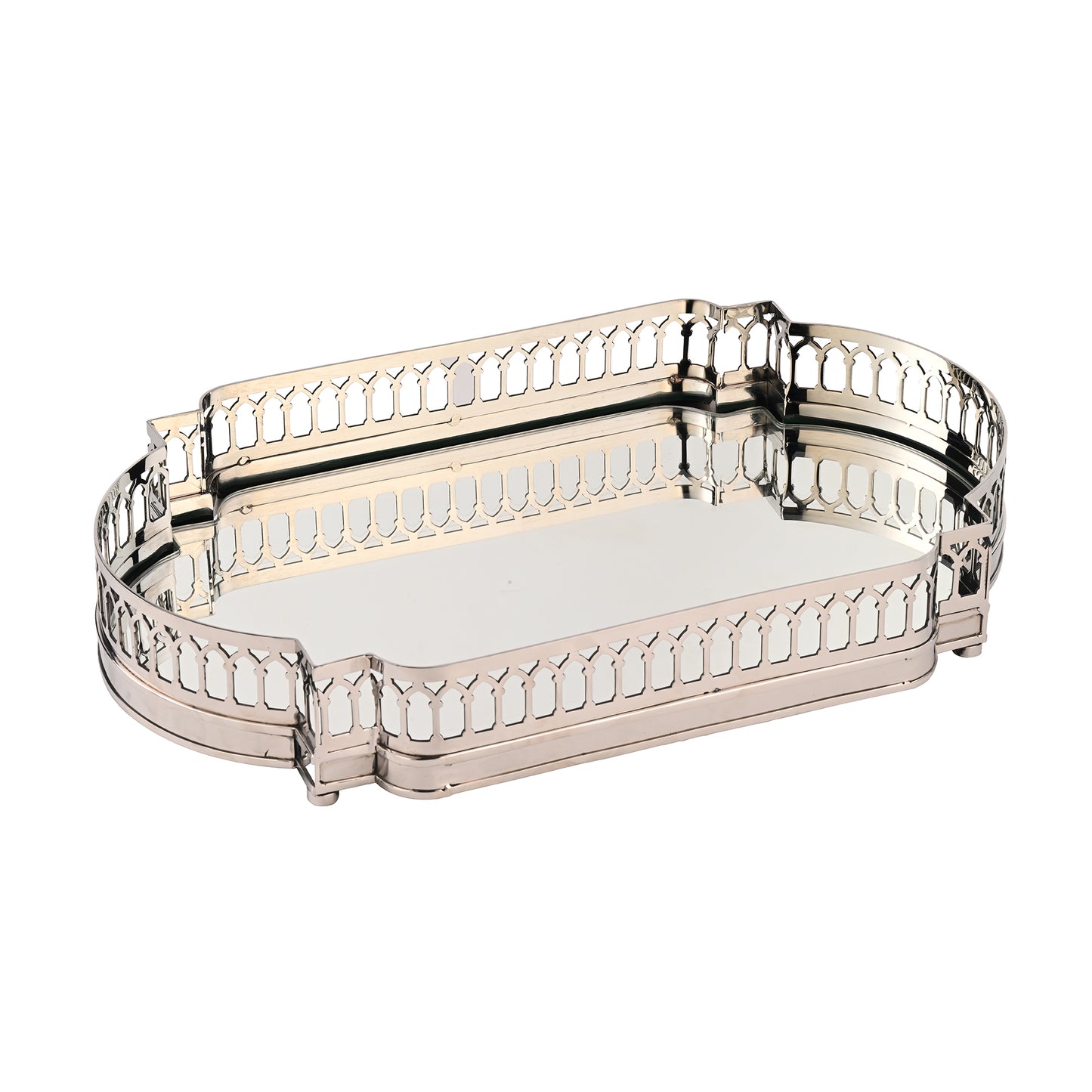 Serving Tray With Mirror