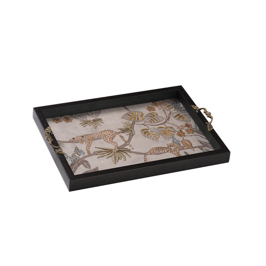 Cheetah Print Tray Medium