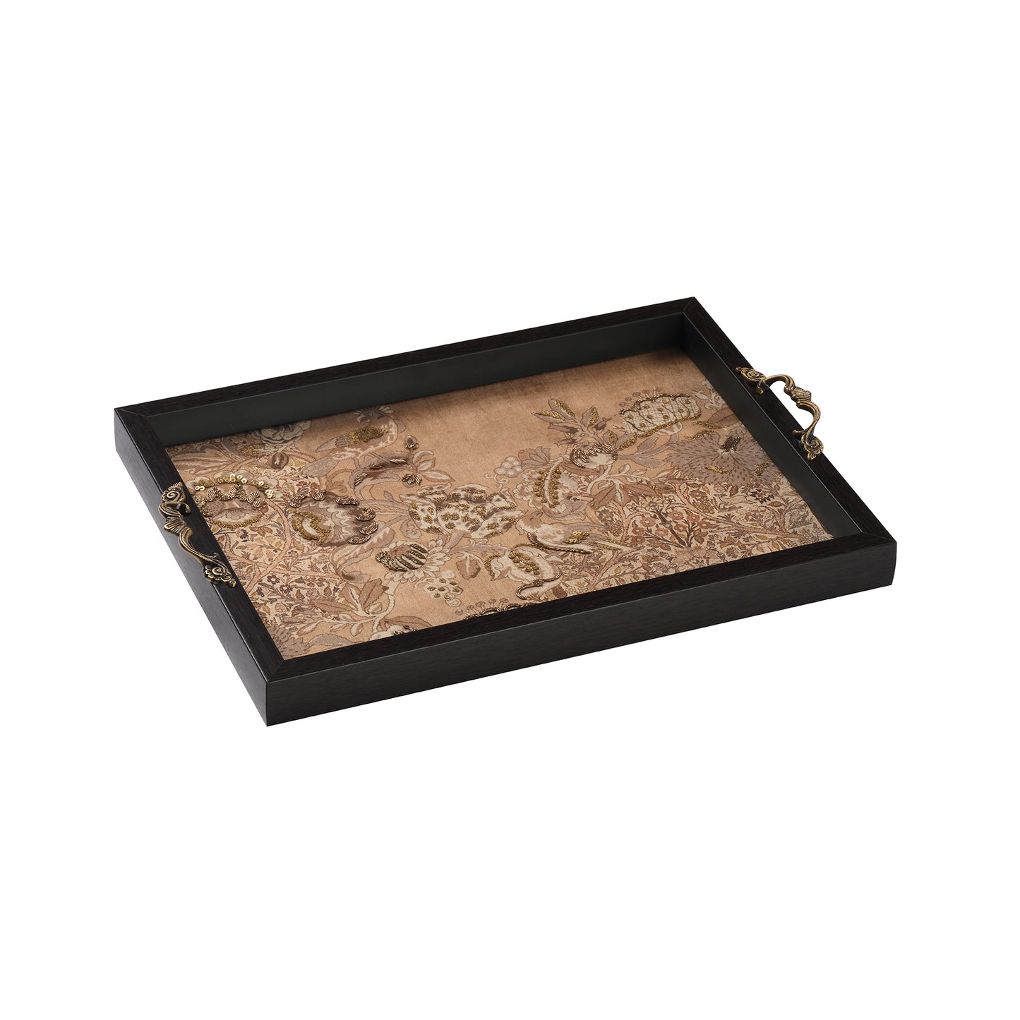 Gul Jamavar Print Tray Medium