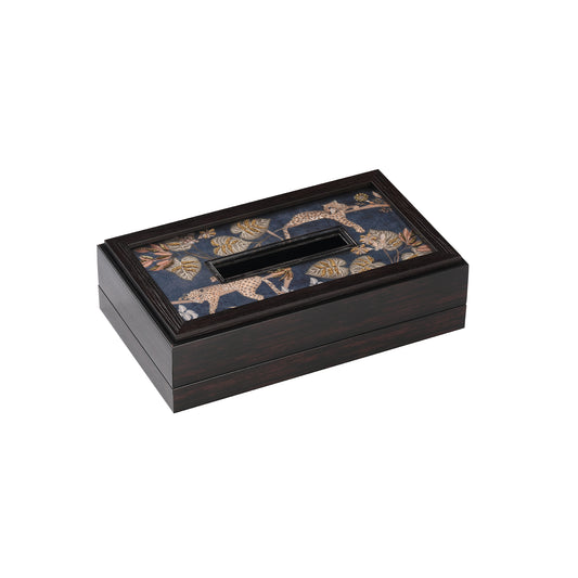 Cheetah Print Tissue Box