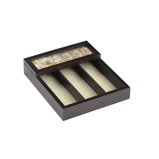 Gul Tea Rose Print Cutlery Holder