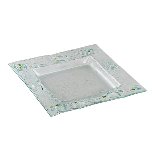 Square Platter Shell Border