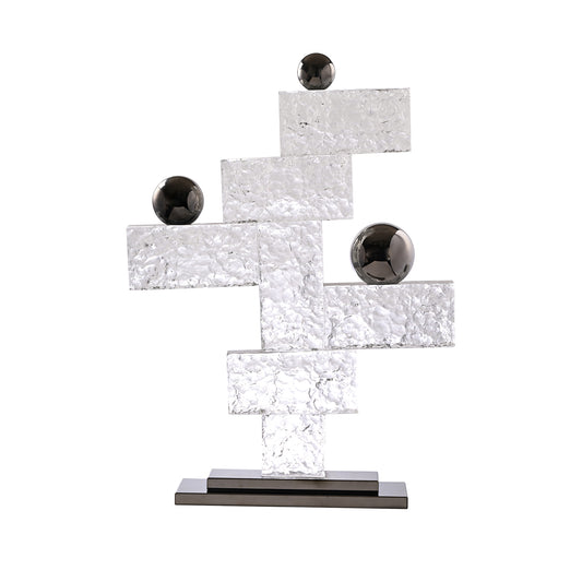 Glass & Crystal Sculptural Artefact