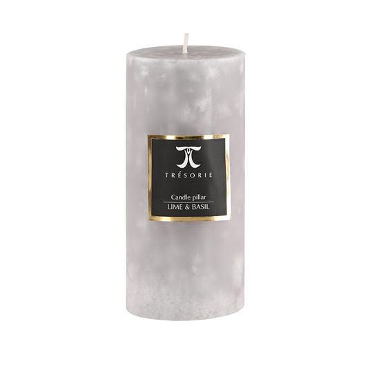 Lime & Basil Pillar Candle Large