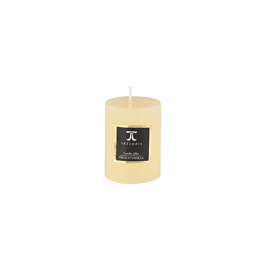 French Vanilla Pillar Candle Small