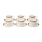 Verge Cup And Saucer Set of 12