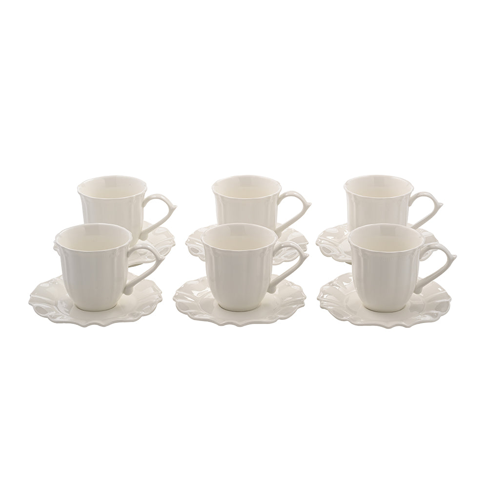 Morning Glory Cup and Saucer Set of 12