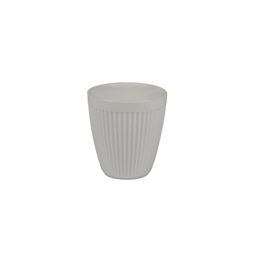 Stripe Espresso Mug White