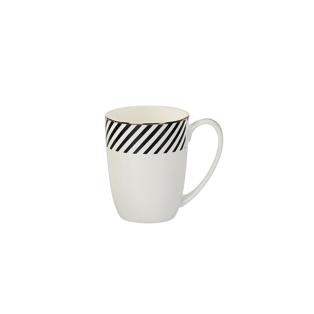Graphic Diagonal Mug Set of 2