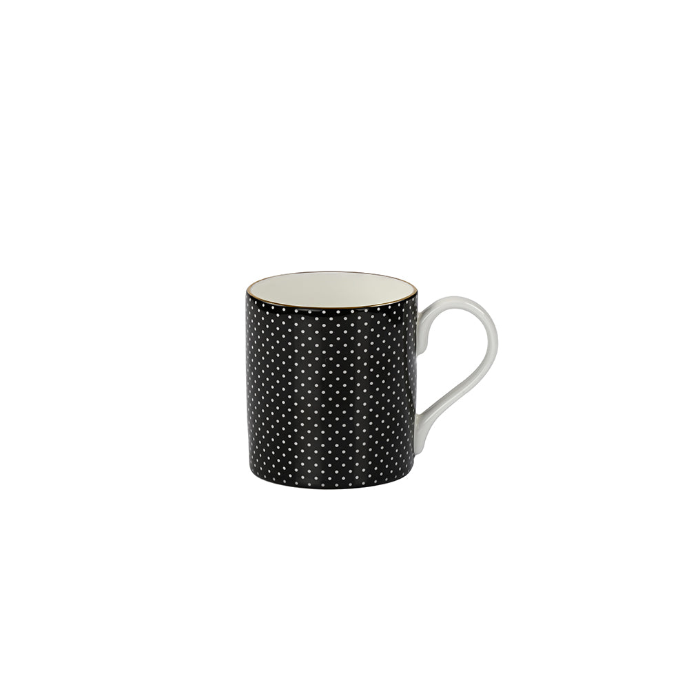 Noir Dot Mug Set of 6