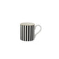 Noir Vertical Stripes Mug Set of 6