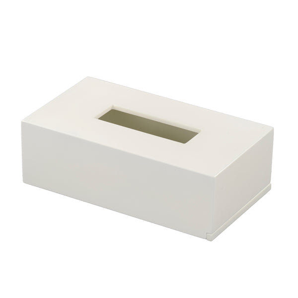 Lacquered Tissue Box White and Gold – Tresorieonline