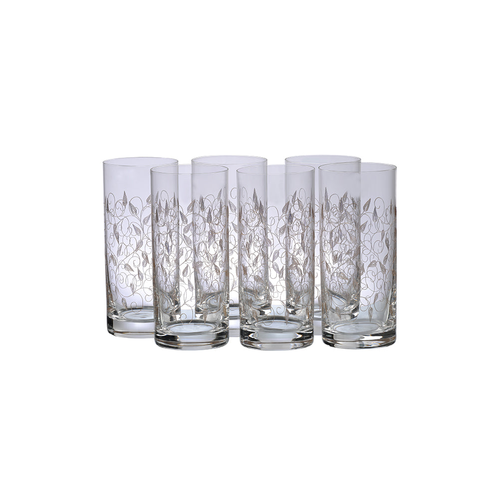 Bohemia Barline QH006 Glass Set of 6