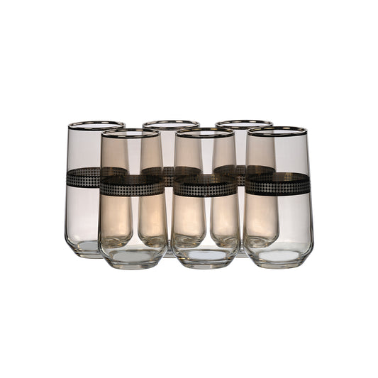 Reniche Light Smoke Glass Set of 6