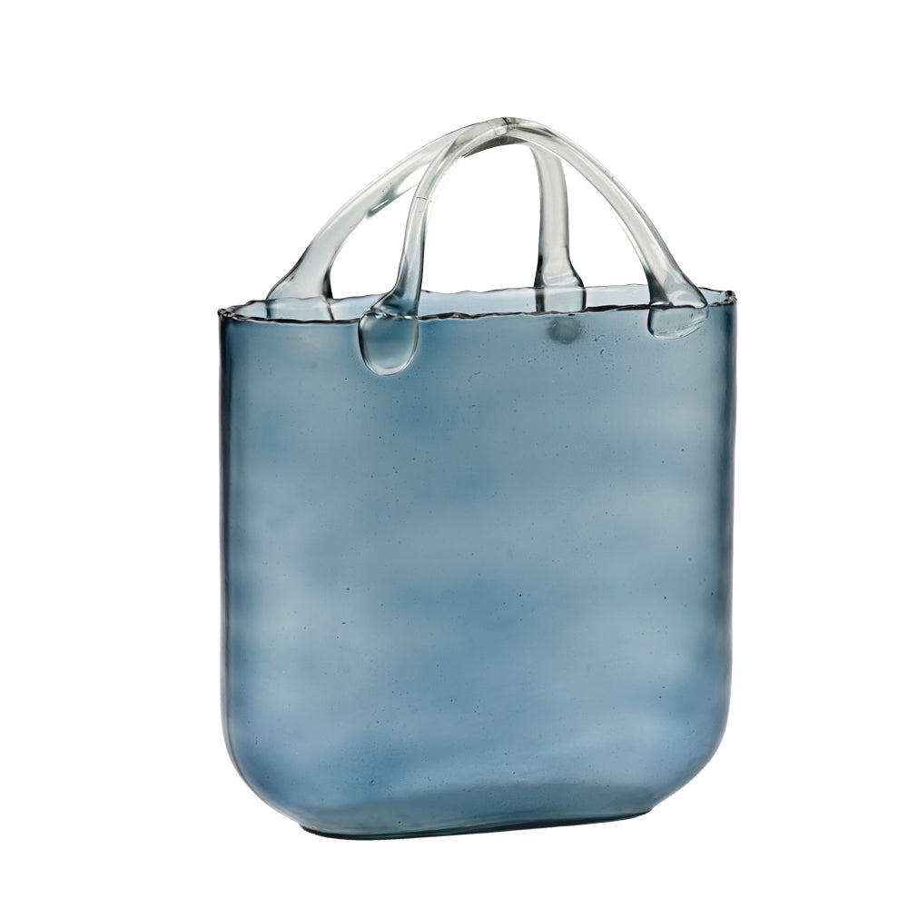 Bag Vase Aegean Blue