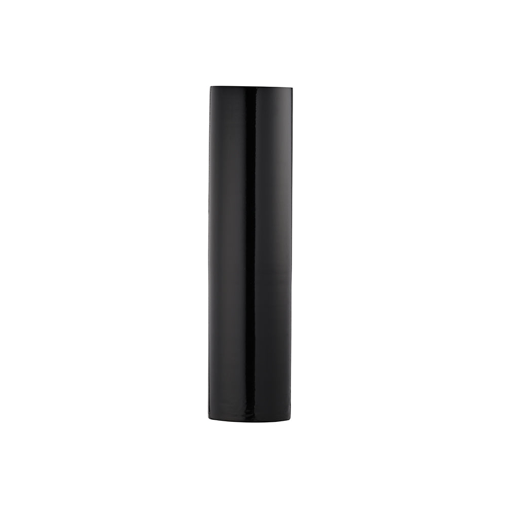 Cylindrical Vase Black Small