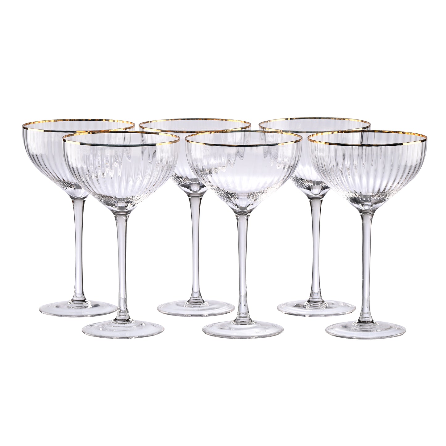 Vidrio Coupe Martini Glass Set of 6