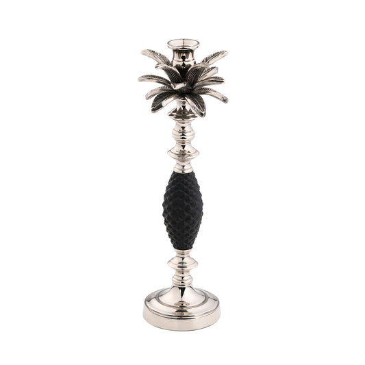 Candle Holder Silver Medium