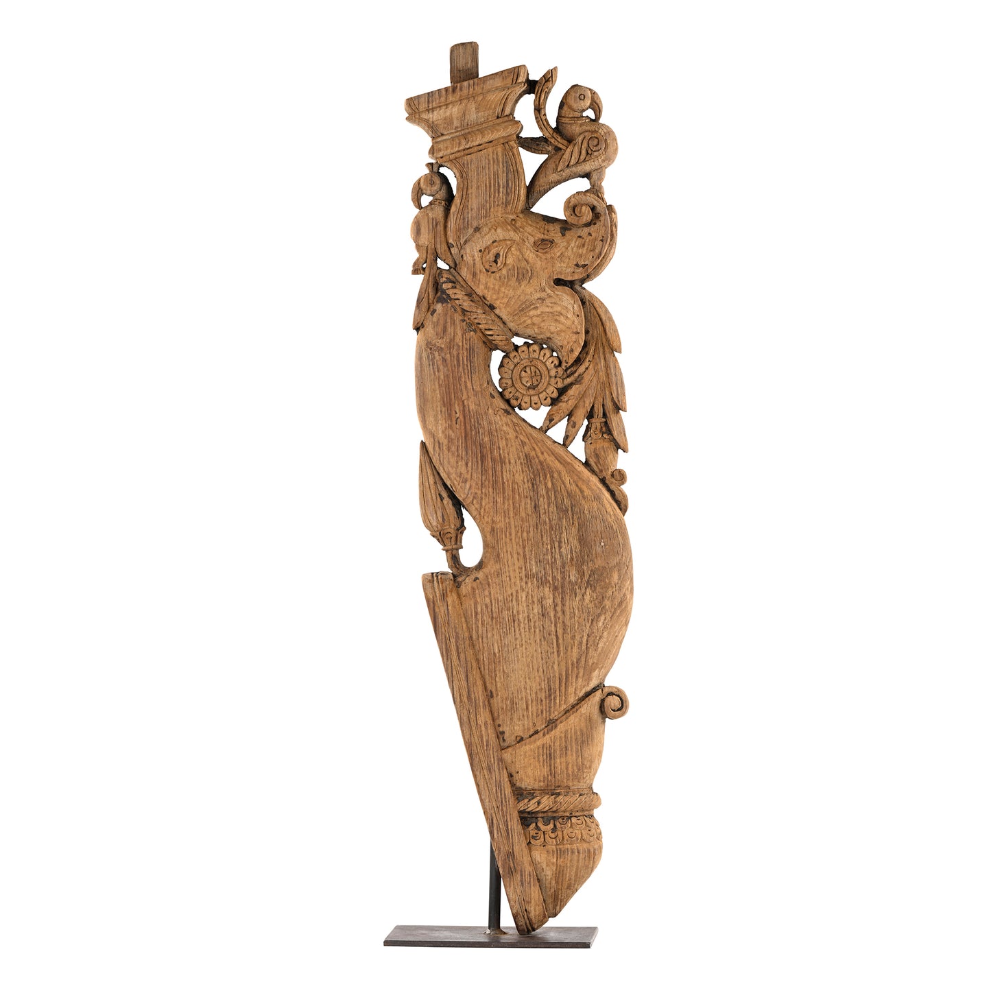 Wooden Artefact on Stand