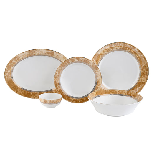 Georgian Shape Dinner Set 21 pcs