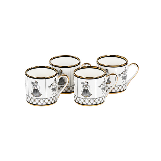 Byah Mini Tea Mugs Set Of 4
