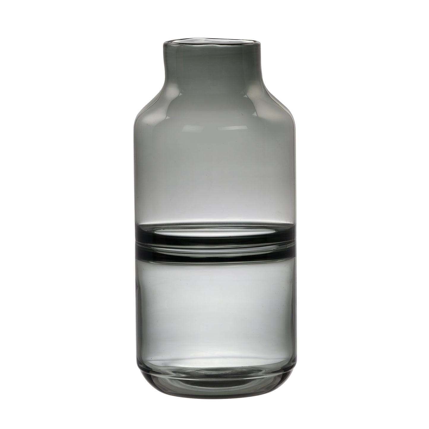 Smoky Glass Vase Medium