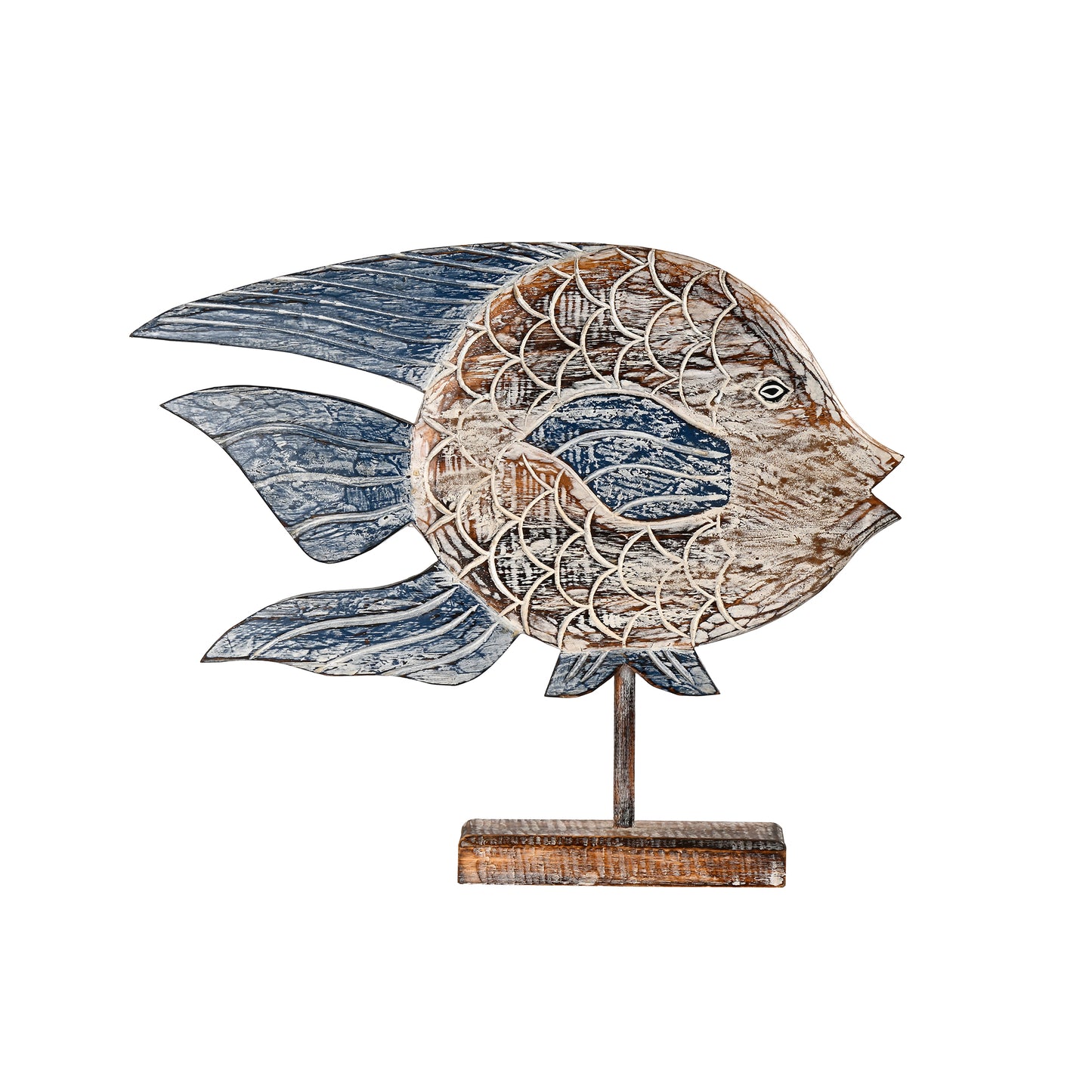 Rustic Wooden Fish