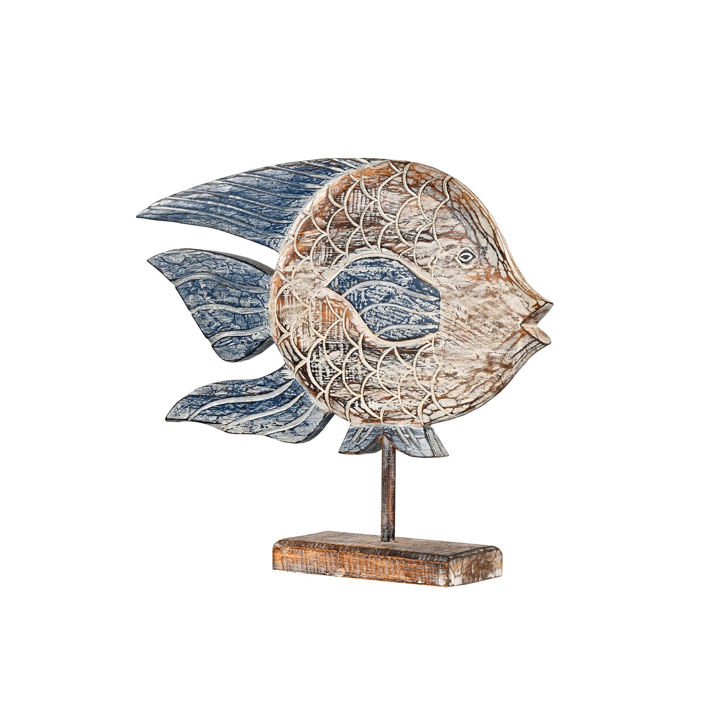 Rustic Wooden Fish