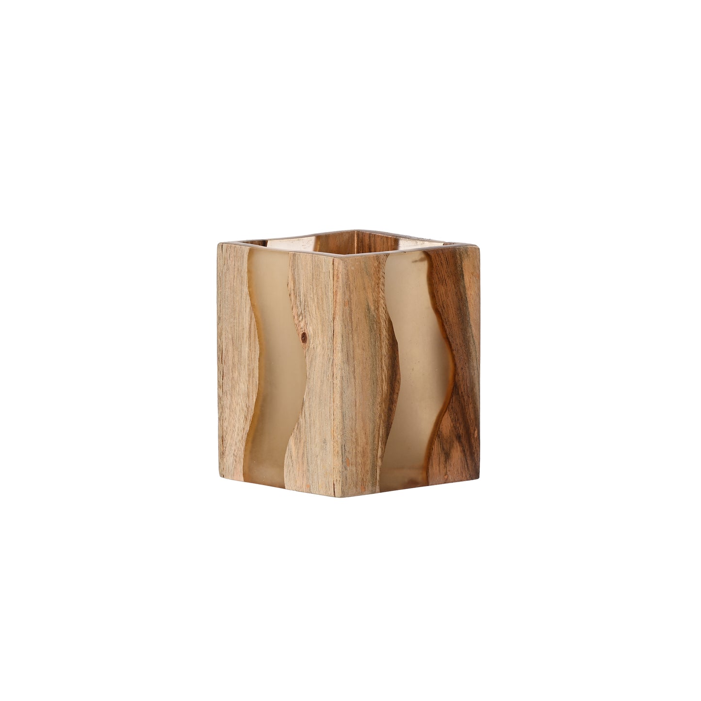 Wooden Resin Cutlery Holder