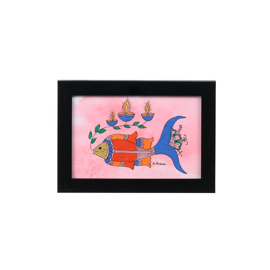 A6 II size Painting on Paper-Ankita Rohra