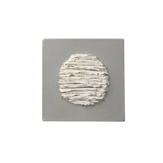 3D Texture-II-Porcelain Clay on Canvas-Sonam Sanjay Gupta