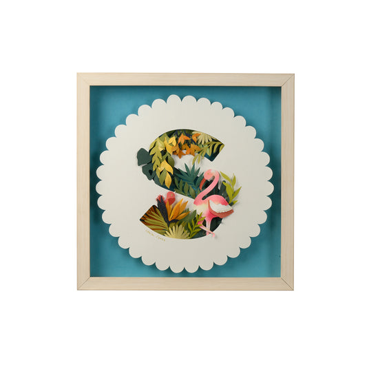 Letter ' S ' Monogram-Ishita Chowdhary