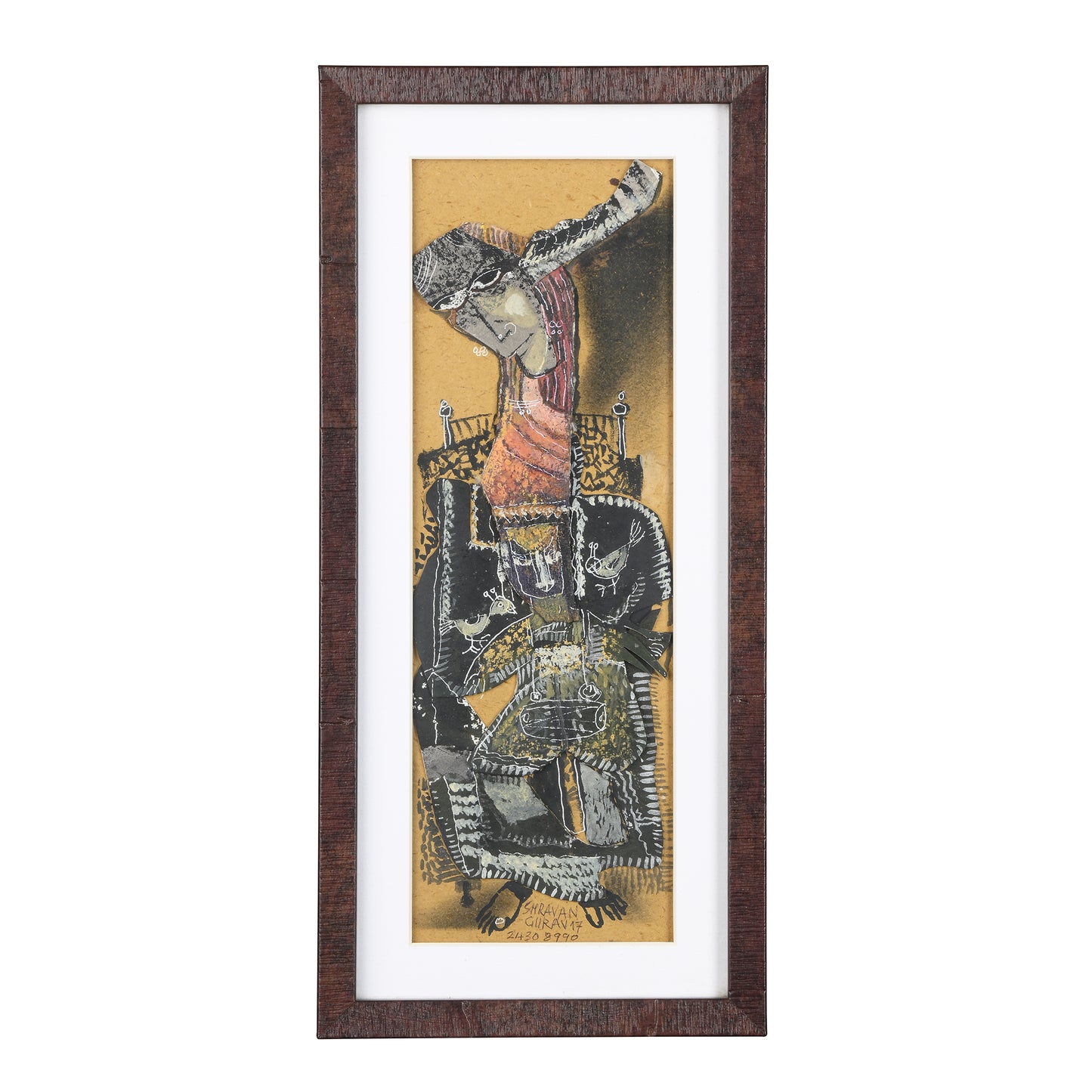 Woman on Cardboard -Shravan Gurav