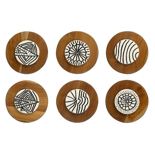 Wall Décor Assorted Model Set of 6