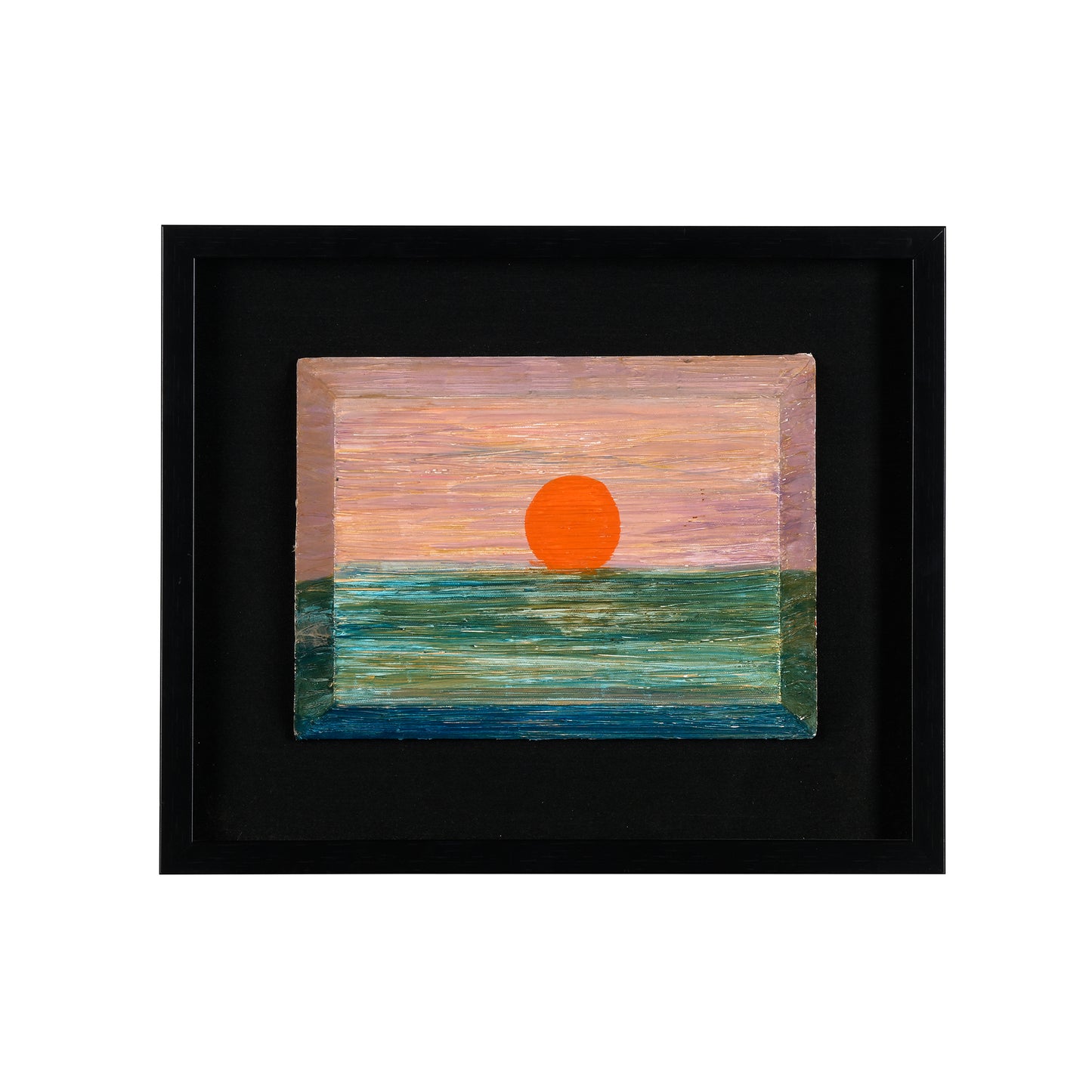Sunset 13 With Frame - Neha Jhunjhunwala
