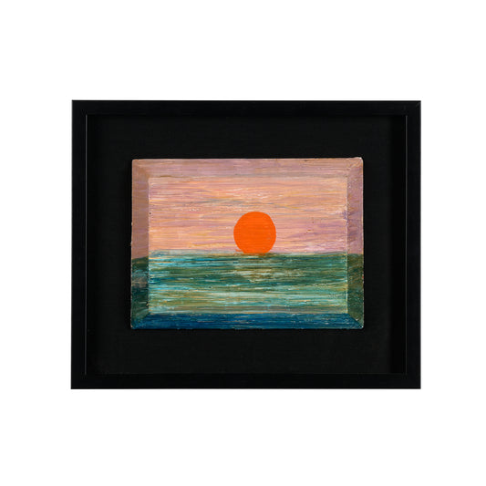 Sunset 13 With Frame - Neha Jhunjhunwala