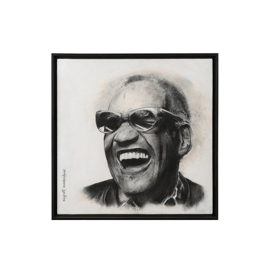 Ray Charles Charcoal - Nagnath Mankeshwar